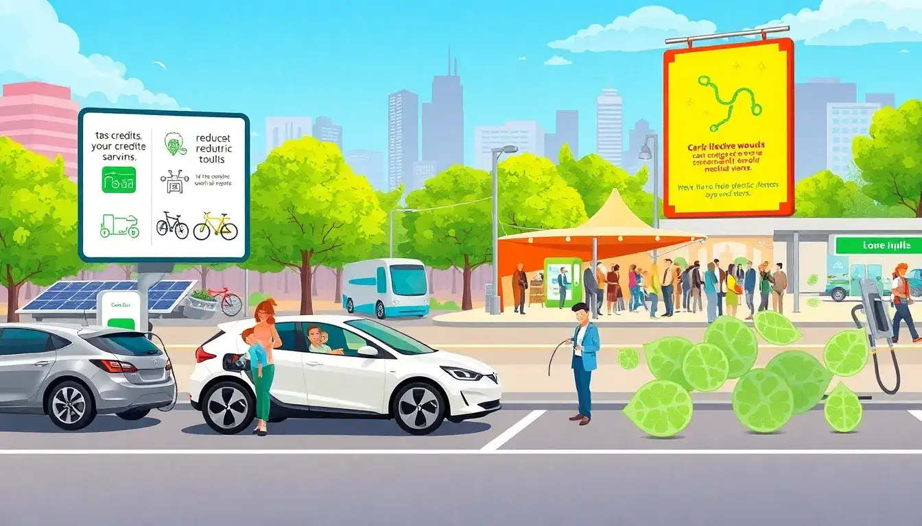 What incentives are available for owning an electric vehicle