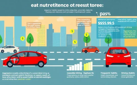 How do driving habits affect the maintenance costs of electric vehicles
