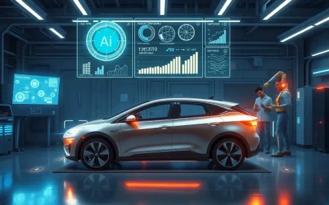What are the benefits of AI and machine learning in predicting EV maintenance needs