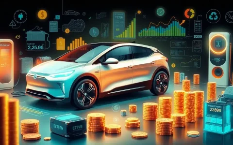 What are the long-term costs associated with battery replacement in EVs