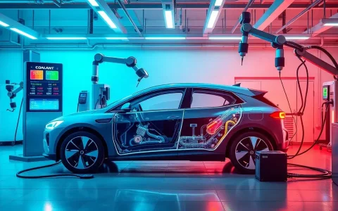 How often should the coolant in an EV be checked and replaced