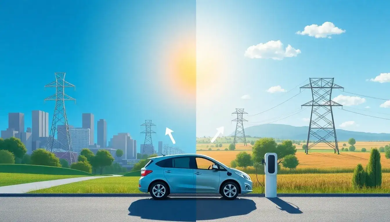 How do regional electricity rates impact the overall cost of owning an EV