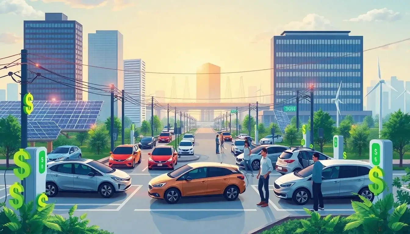 What are the economic benefits for local power companies with an increase in EV adoption