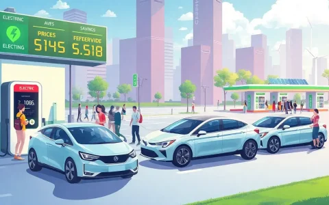 How do electricity rates influence the decision to buy an EV over a gasoline-powered car