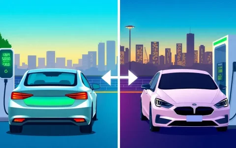 How does the driving range of electric vehicles compare to gasoline-powered cars
