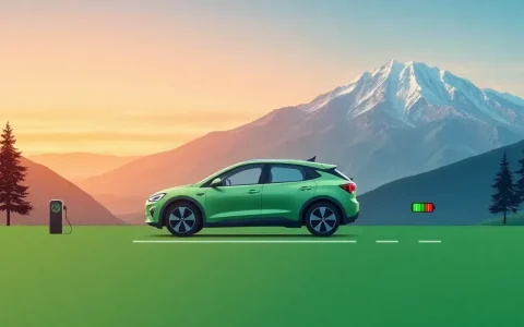 How does altitude affect EV range