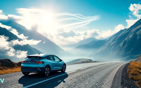 How does air density at higher altitudes impact EV efficiency