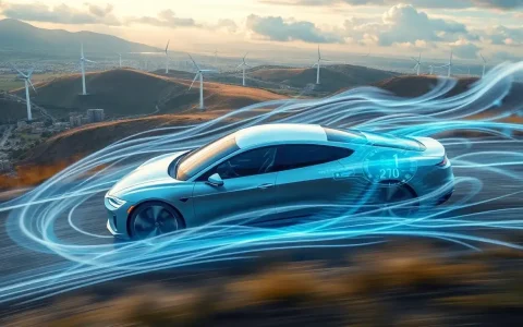 How does wind affect the range of electric vehicles