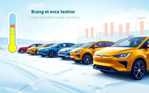 Which EV models have the best range retention in cold weather