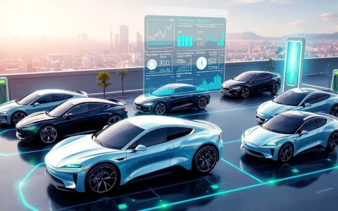 How does altitude affect the range of different EV models