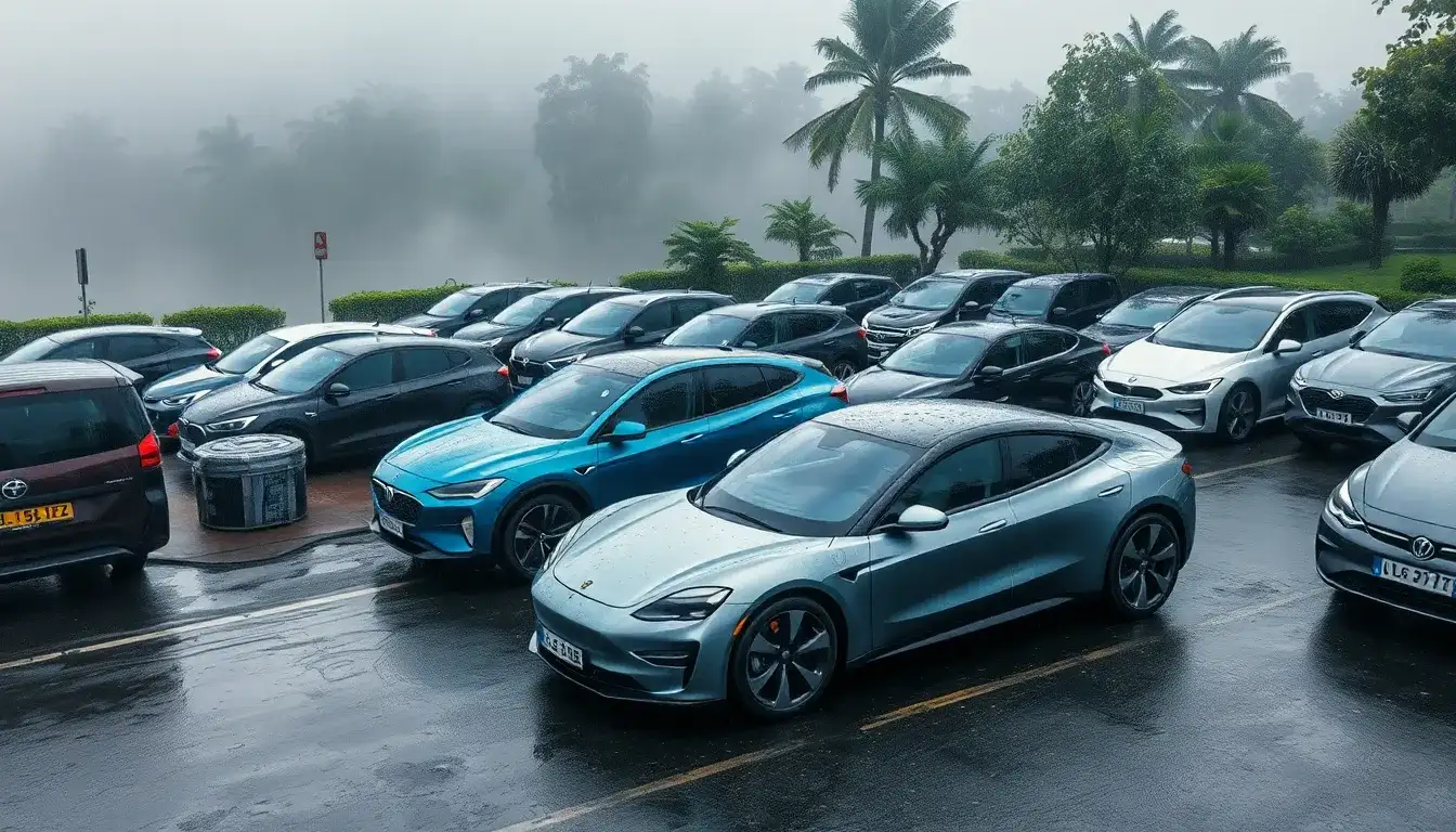 Are there specific types of electric vehicles more affected by humidity