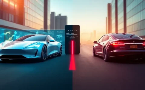 How does the Lucid Air's range compare to the Tesla Model S