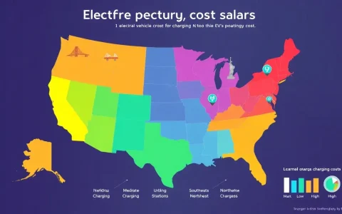 How do EV charging costs vary by region