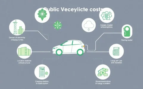 What are the main factors influencing public charging costs