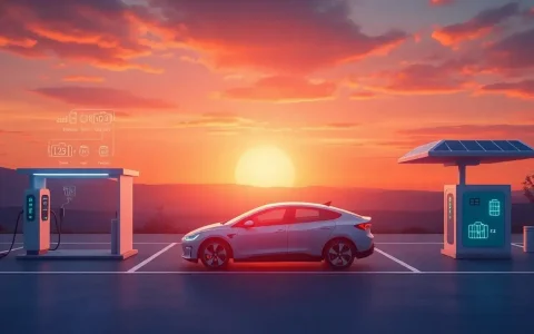 How does the type of charging station impact the lifespan of an EV battery