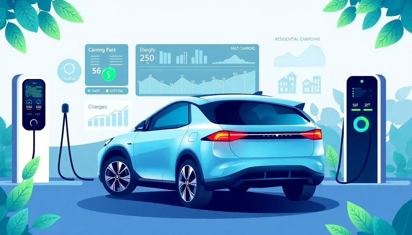 What is the average cost of charging an EV over its entire lifespan