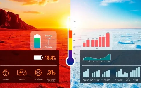 How does the degradation rate of EV batteries compare between different climate conditions