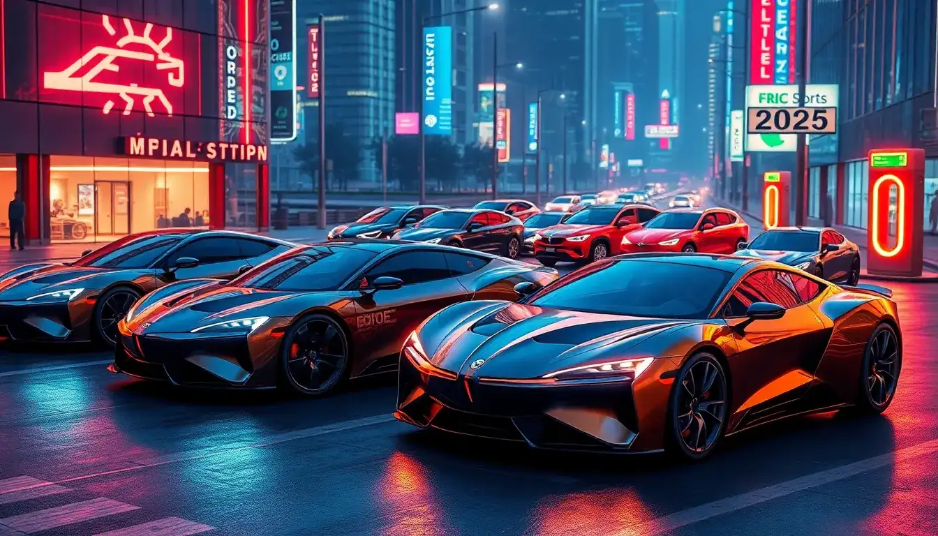 What are the top electric performance cars coming out in 2025