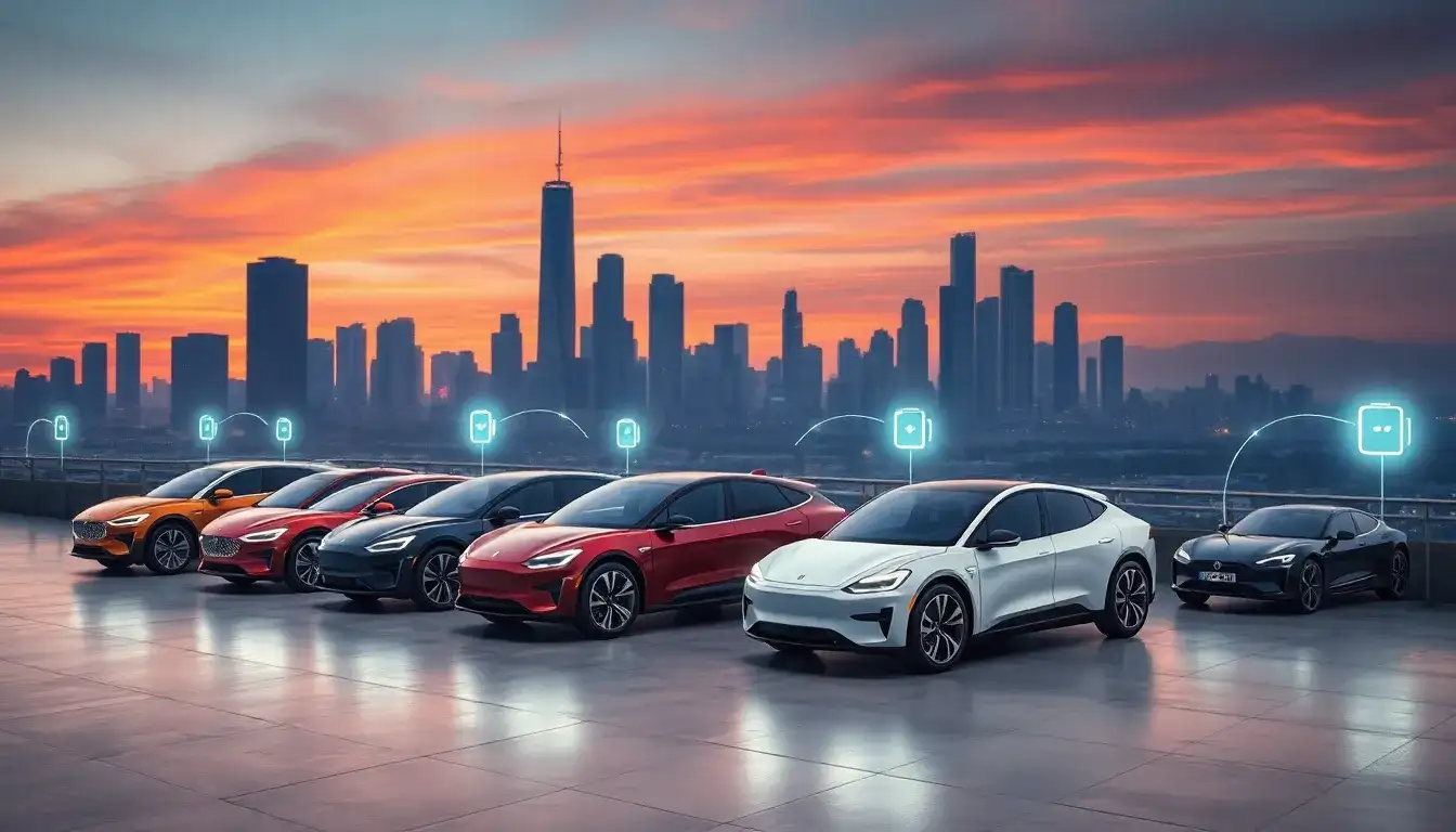 Which upcoming EVs are predicted to have the longest range