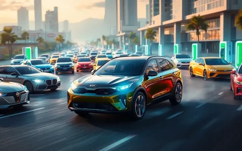 How does the Kia EV4's range compare to other upcoming EVs