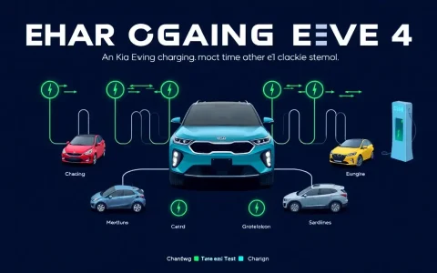 How does the Kia EV4's charging time compare to other EVs