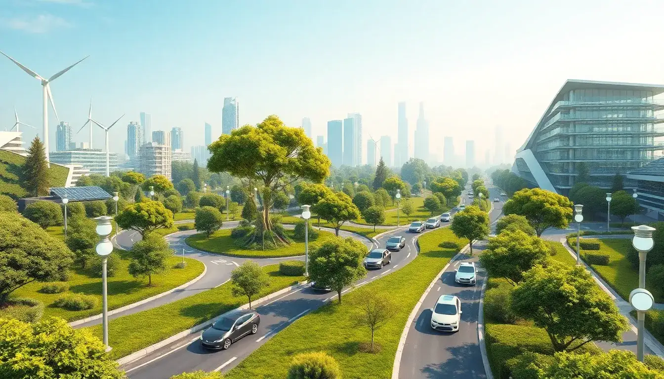 What are the best eco-friendly routes for EVs