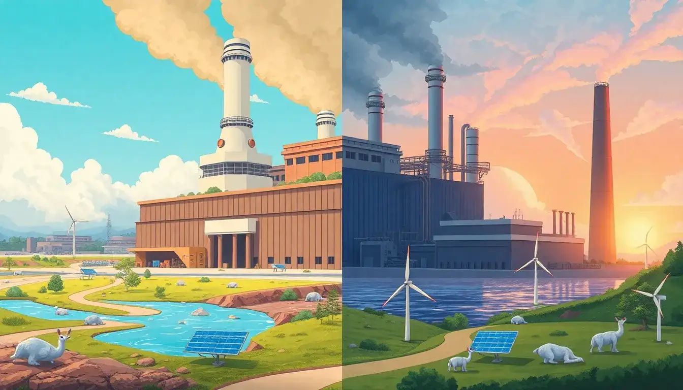 Are there any significant environmental impacts associated with the production of sodium-sulphur batteries