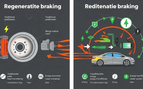 How does regenerative braking compare to traditional braking in terms of energy efficiency