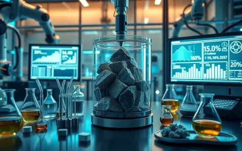 How is the percentage of critical minerals extracted or processed calculated