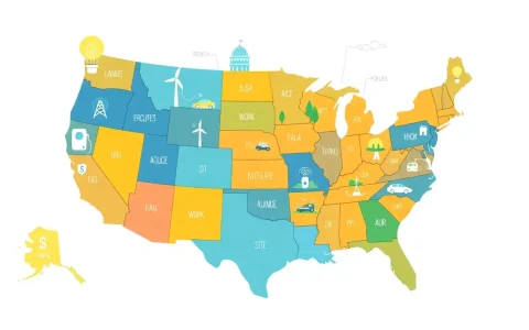 Are there any states that offer both tax credits and rebates for EVs