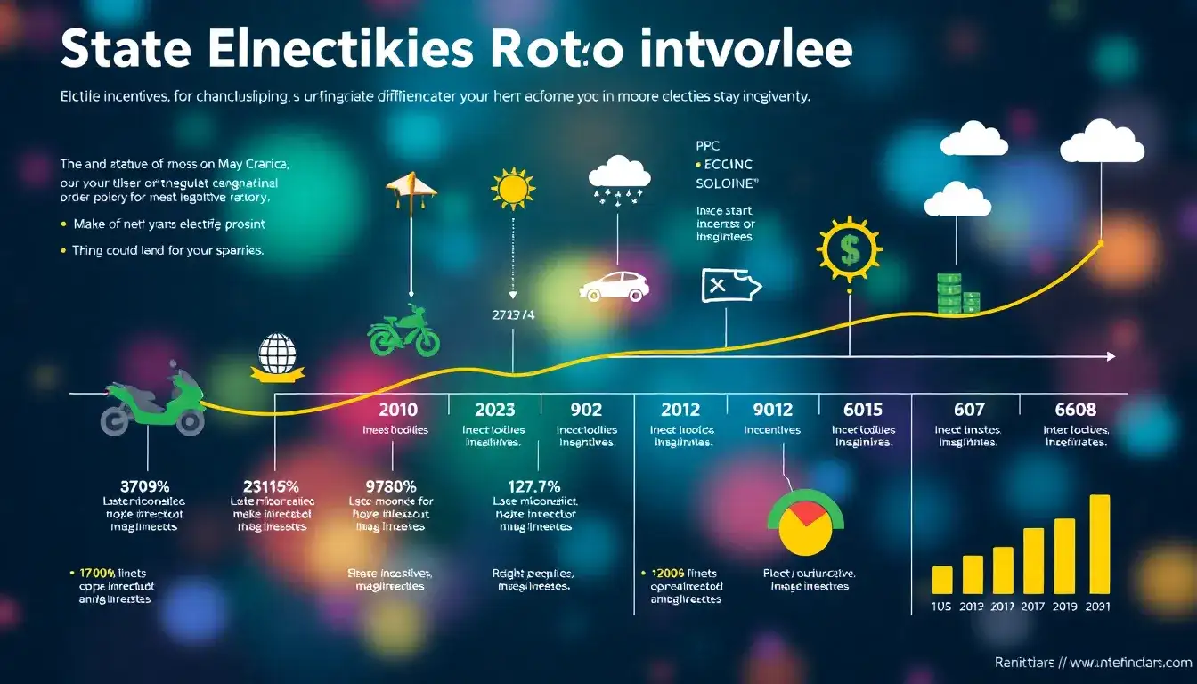 How often do state incentives for electric motorcycles change