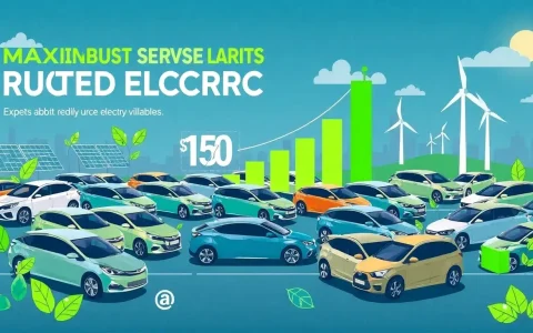 What is the maximum rebate available for used electric vehicles