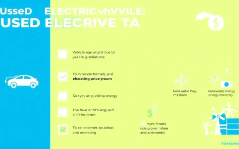 What are the eligibility requirements for used electric vehicle tax credits