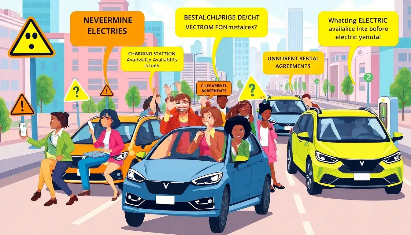 What are the common pitfalls to avoid when leasing an electric vehicle