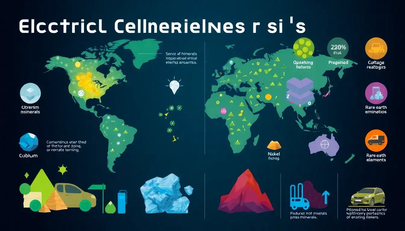 What are the critical minerals requirements for EVs and hybrids