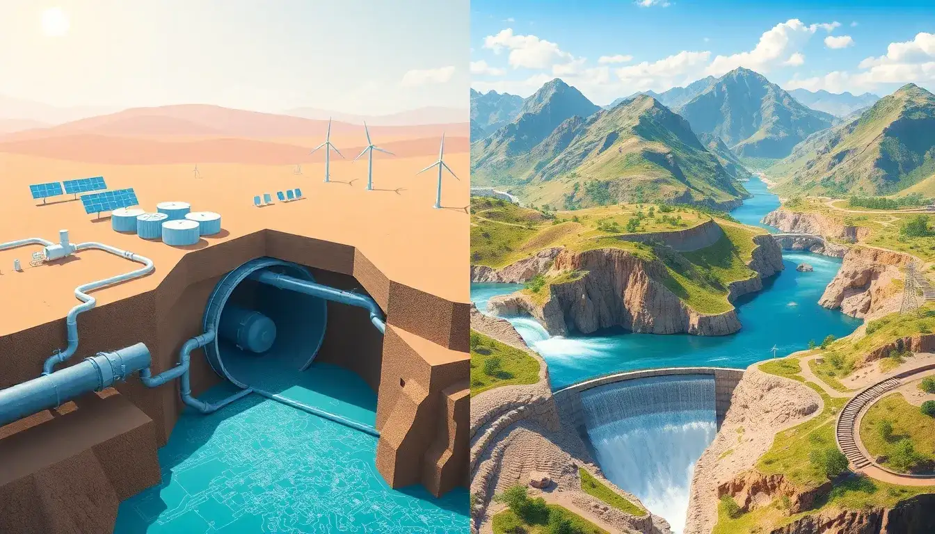 Are there any regions where CAES is more cost-effective than PHS