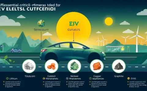 What are the specific critical minerals required for the EV tax credit