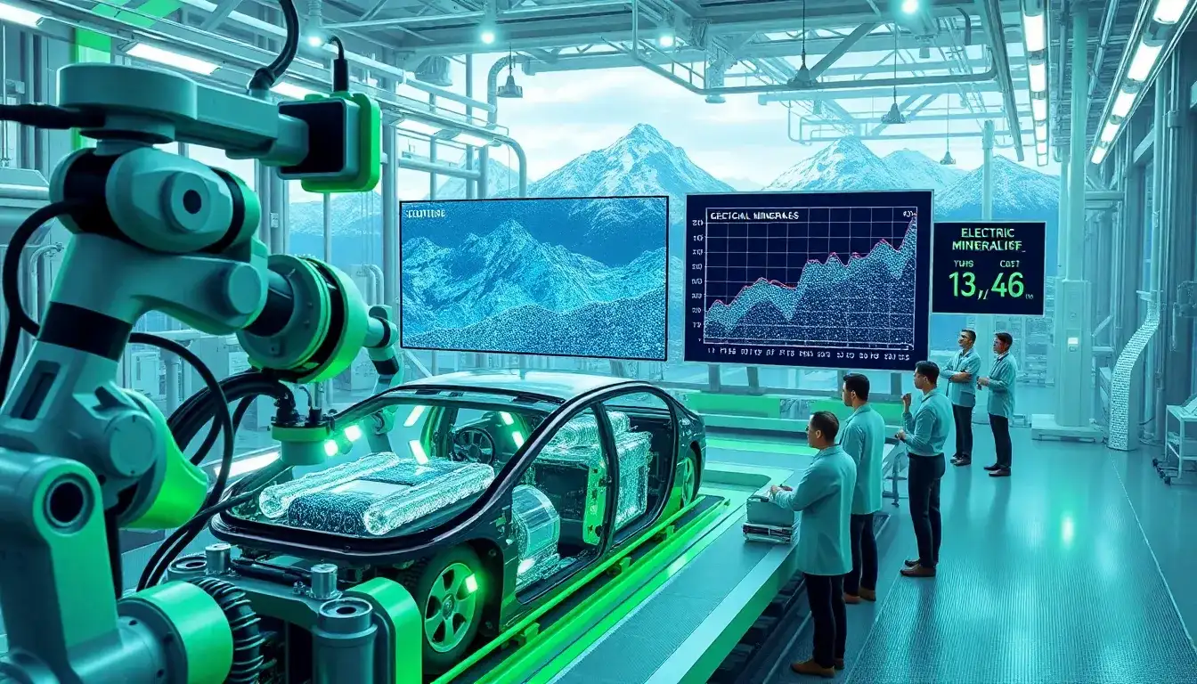 What is the impact of the critical minerals requirement on the overall cost of electric vehicles