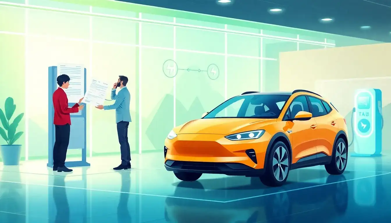 What documents do I need to transfer the EV tax credit to a dealer