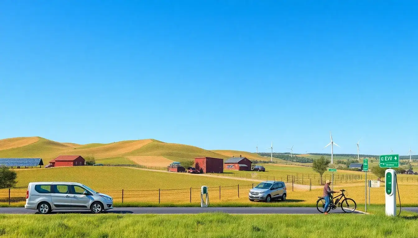 Are there specific policies that support EV adoption in rural areas