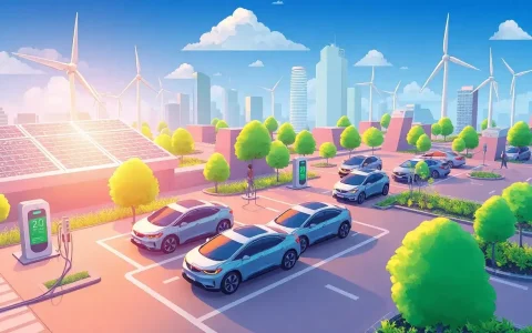 How does smart charging reduce the carbon footprint of EVs