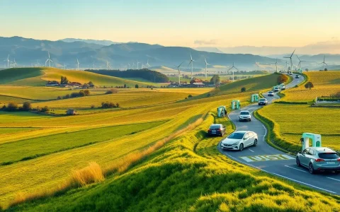 Are there any initiatives to improve EV charging infrastructure in rural areas