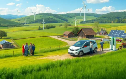 Are there any successful case studies of rural EV adoption