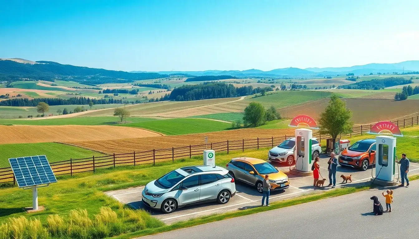 Are there any incentives specifically for rural EV owners to increase charging frequency