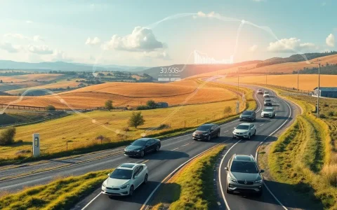 How does the distance driven in rural areas affect EV efficiency