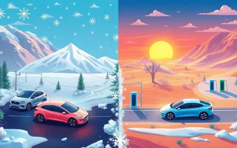 What impact does regional climate have on the performance of electric vehicles