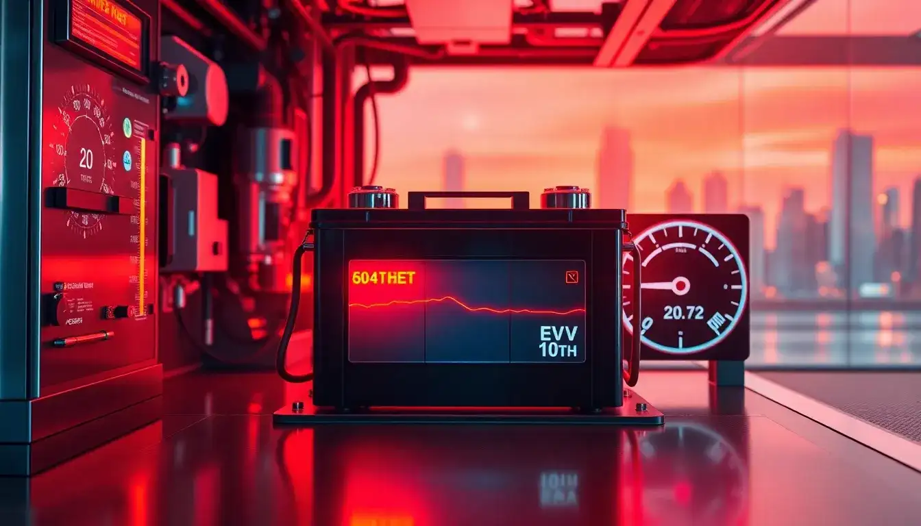 How does extreme heat affect the lifespan of EV batteries