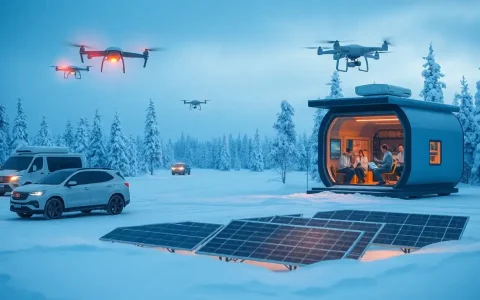 What technologies are available to mitigate the range reduction in cold climates