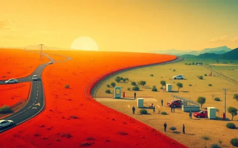 What are the main challenges faced by regions with limited EV charging infrastructure