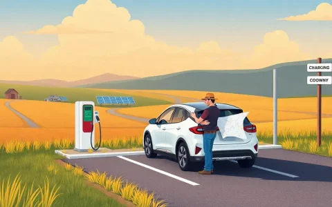 What are the main challenges faced by EV users in rural areas